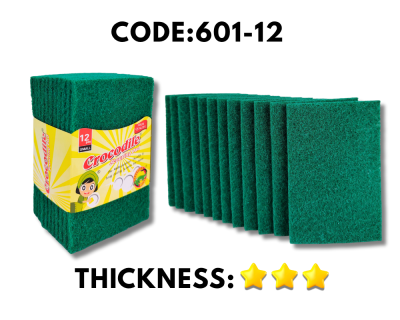 12'S SCOURING PAD (601-12)
