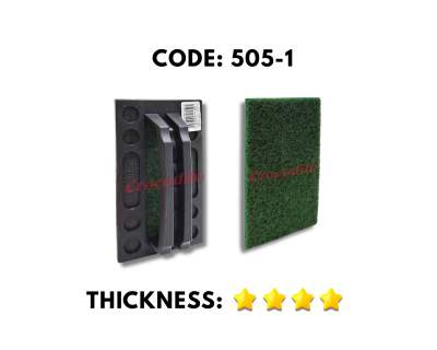 1'S NYLON BRUSH PAD WITH HANDLE (505-1)