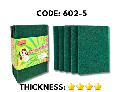 5'S THICK SCOURING PAD (602-5)
