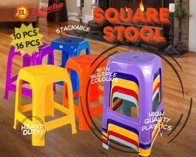 [10PCS/16PCS] EELEEHO COLOURFUL STOOL (112 BC)